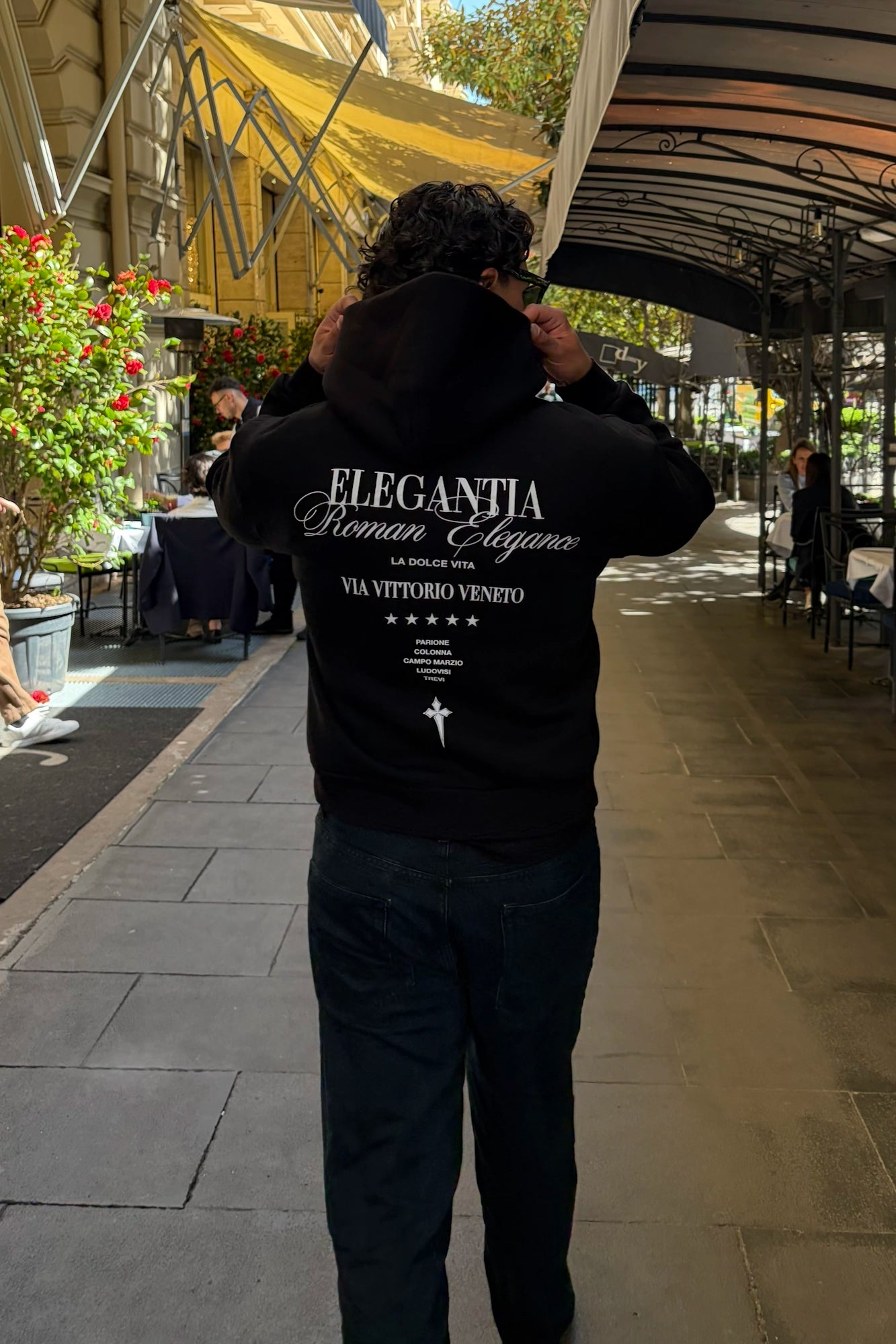 "Eleganza Romana" Felpa