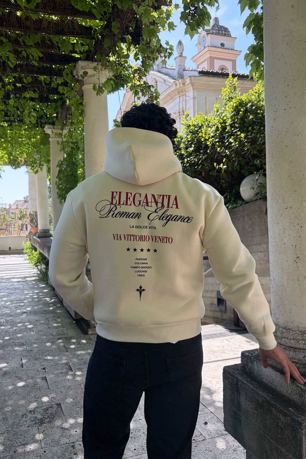 "Eleganza Romana" Felpa