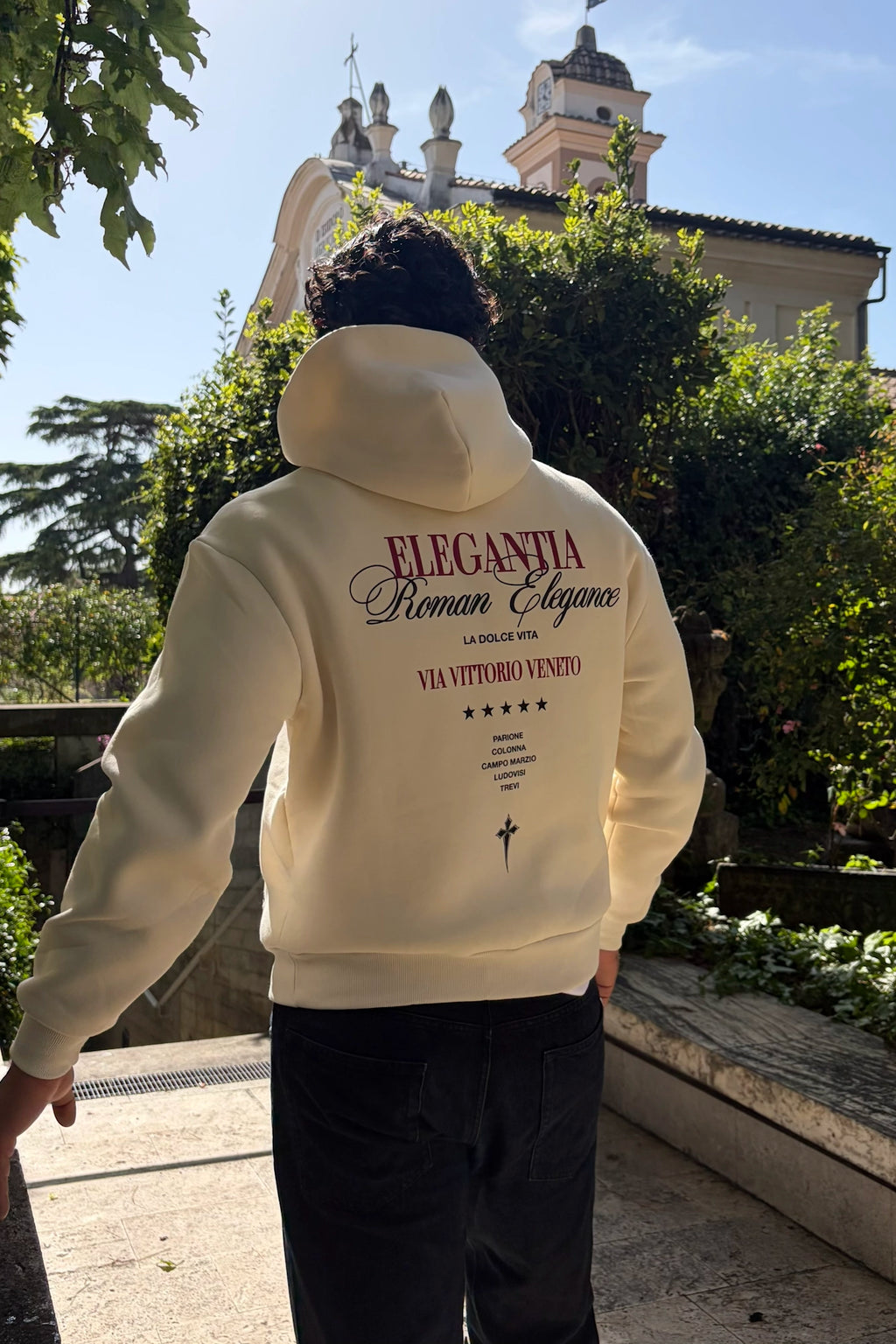 "Eleganza Romana" Felpa