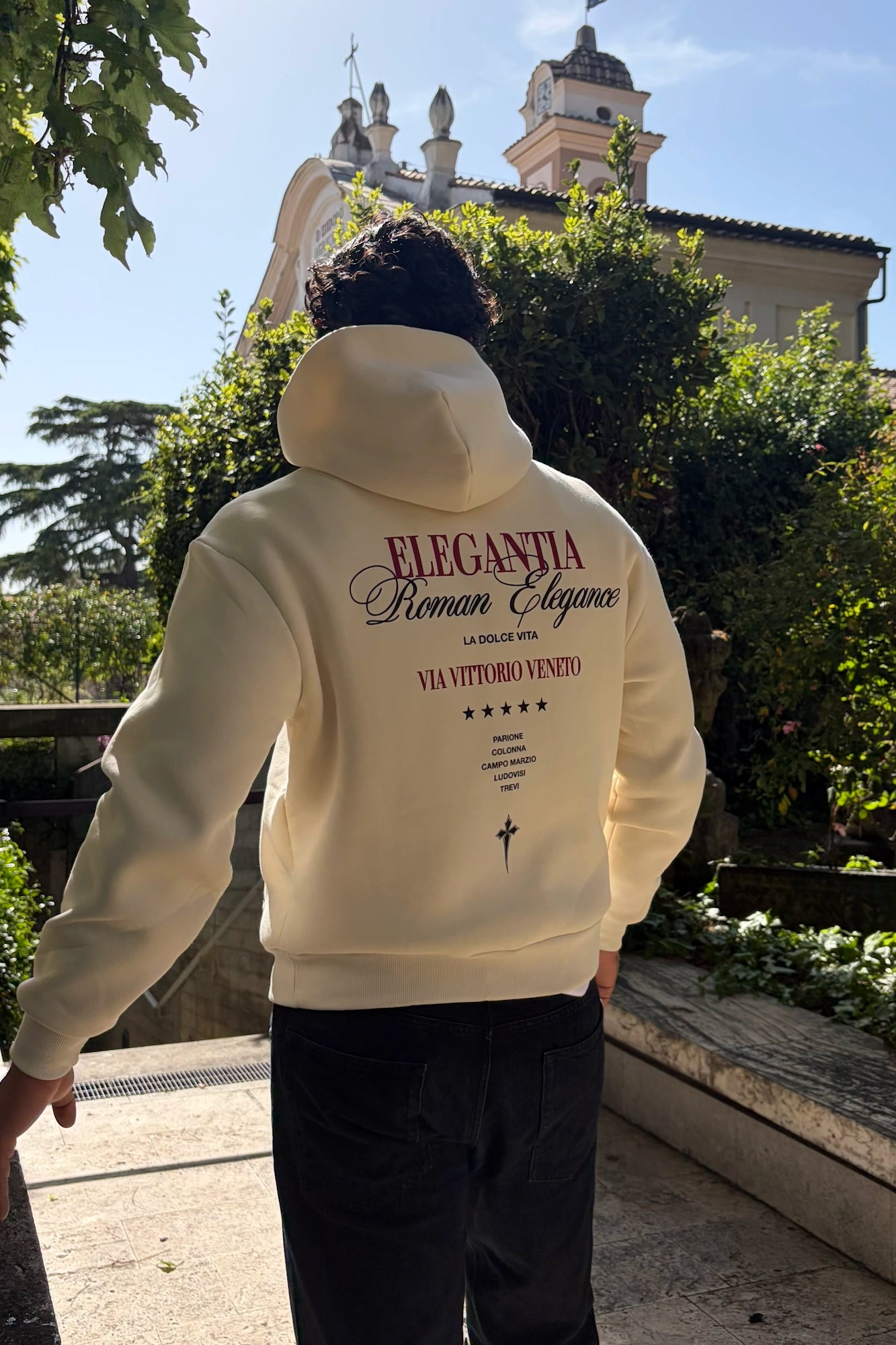 "Eleganza Romana" Felpa