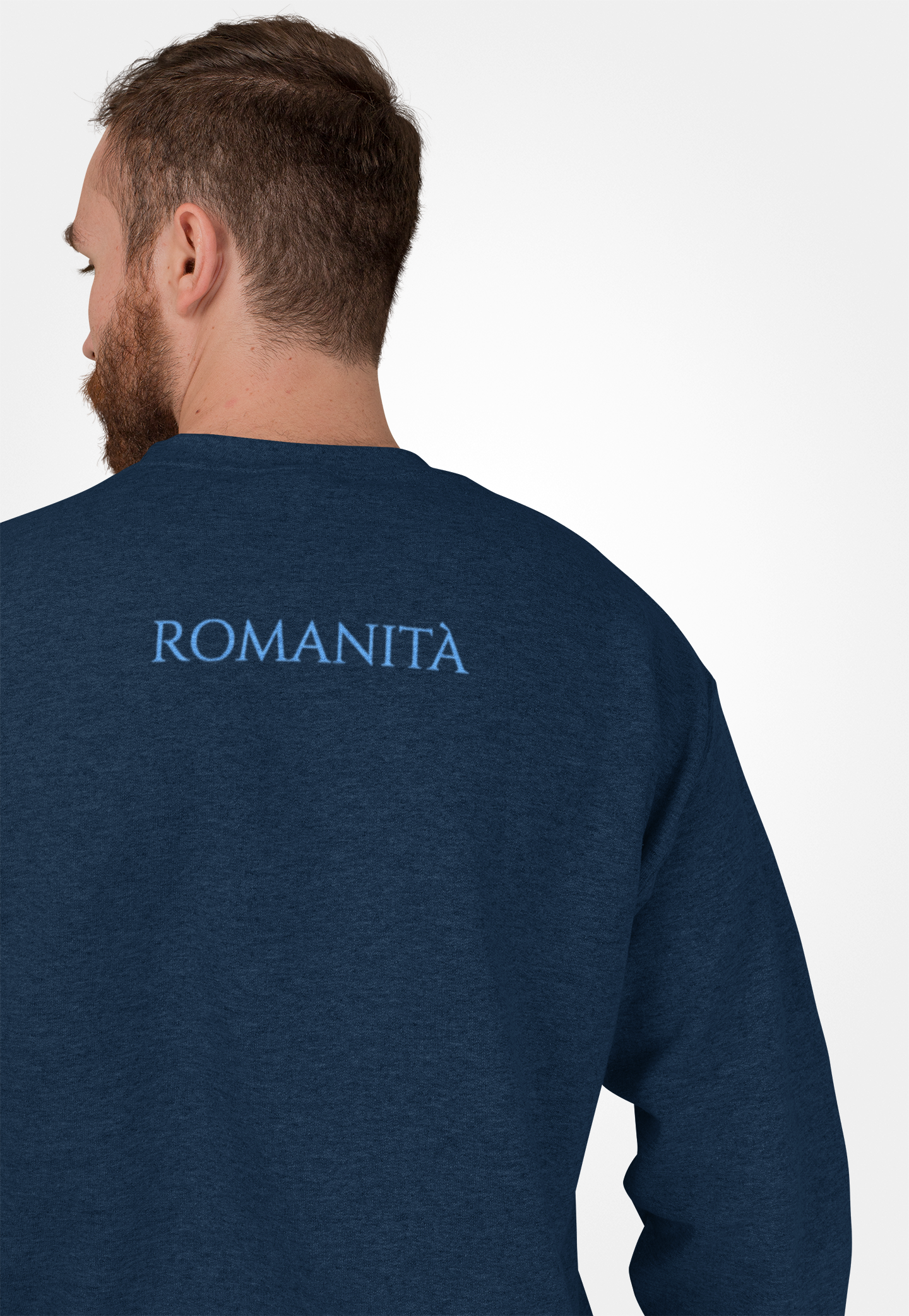 Felpa rione Ponte (V) blu