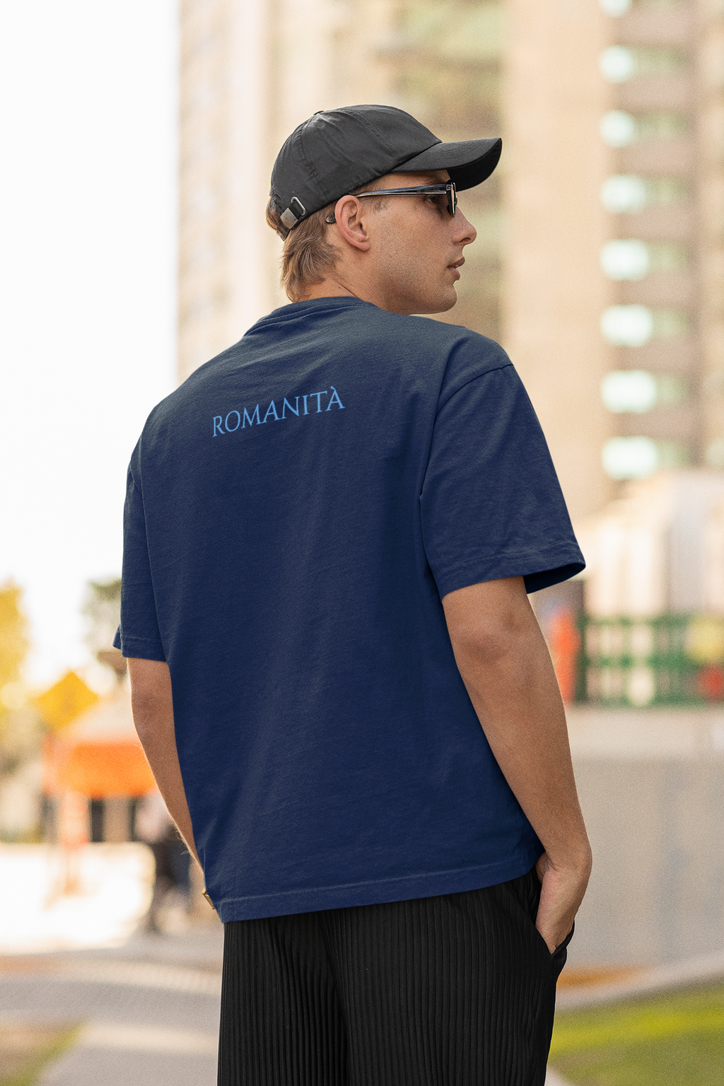 Maglietta quartiere Pietralata (XXI) biancoceleste