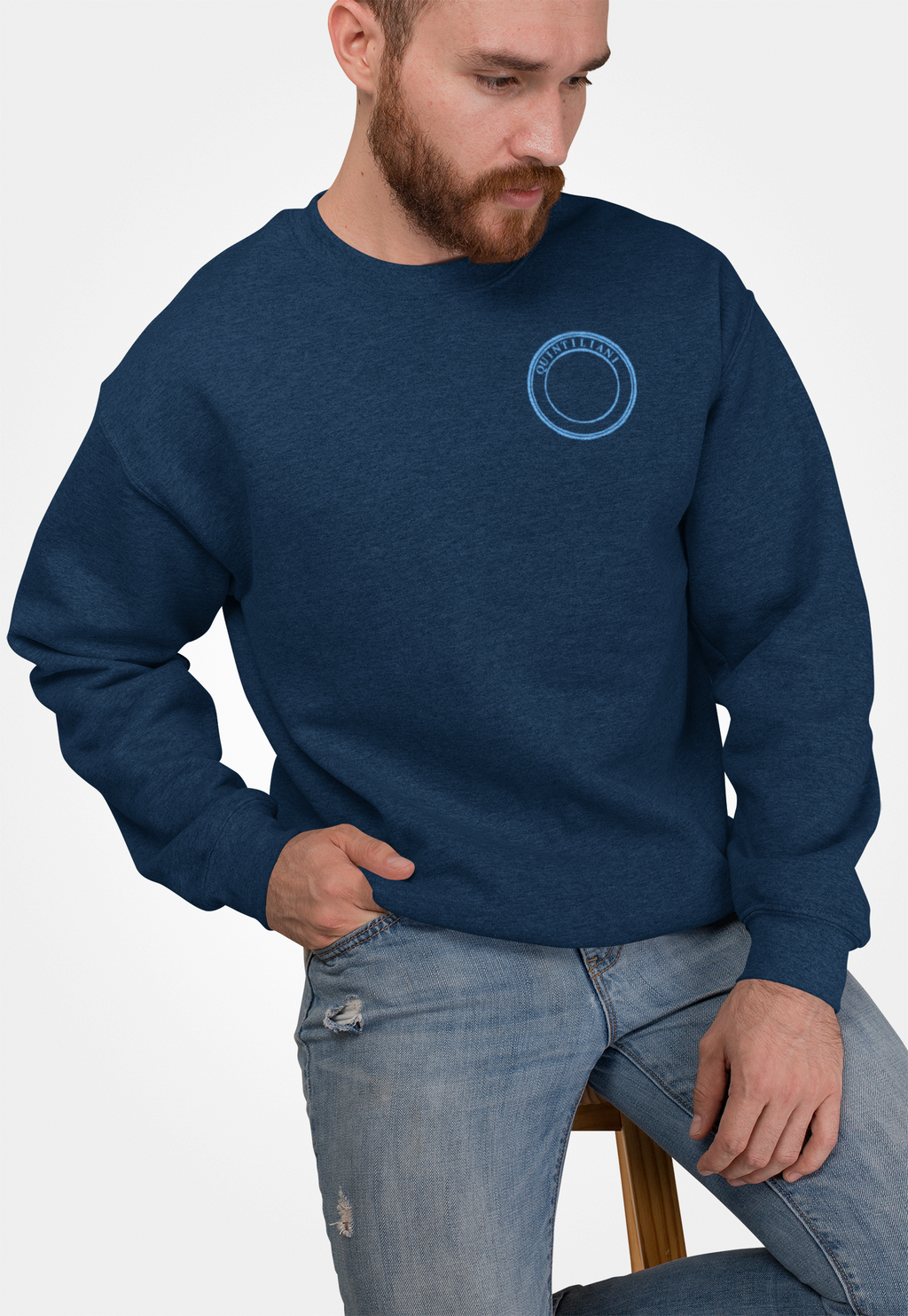 Felpa Quintiliani blu