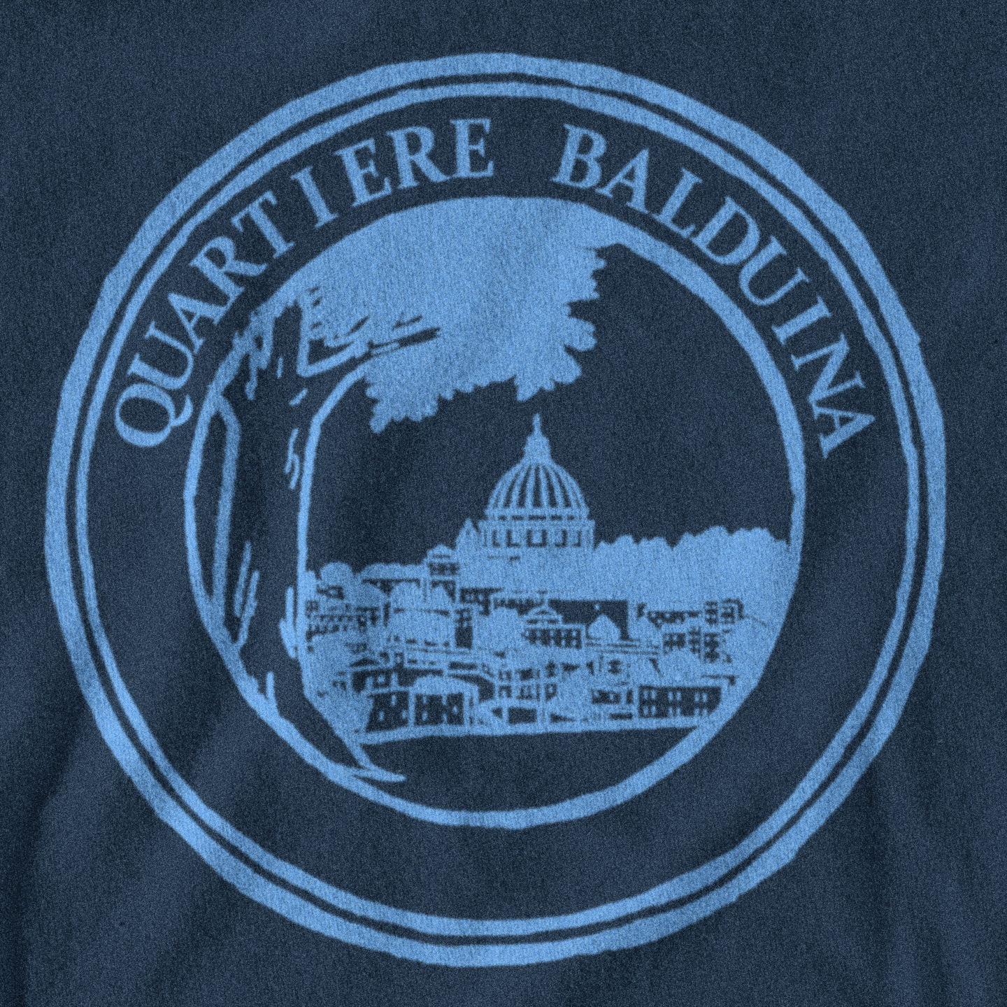 Maglietta quartiere Balduina giallorossa