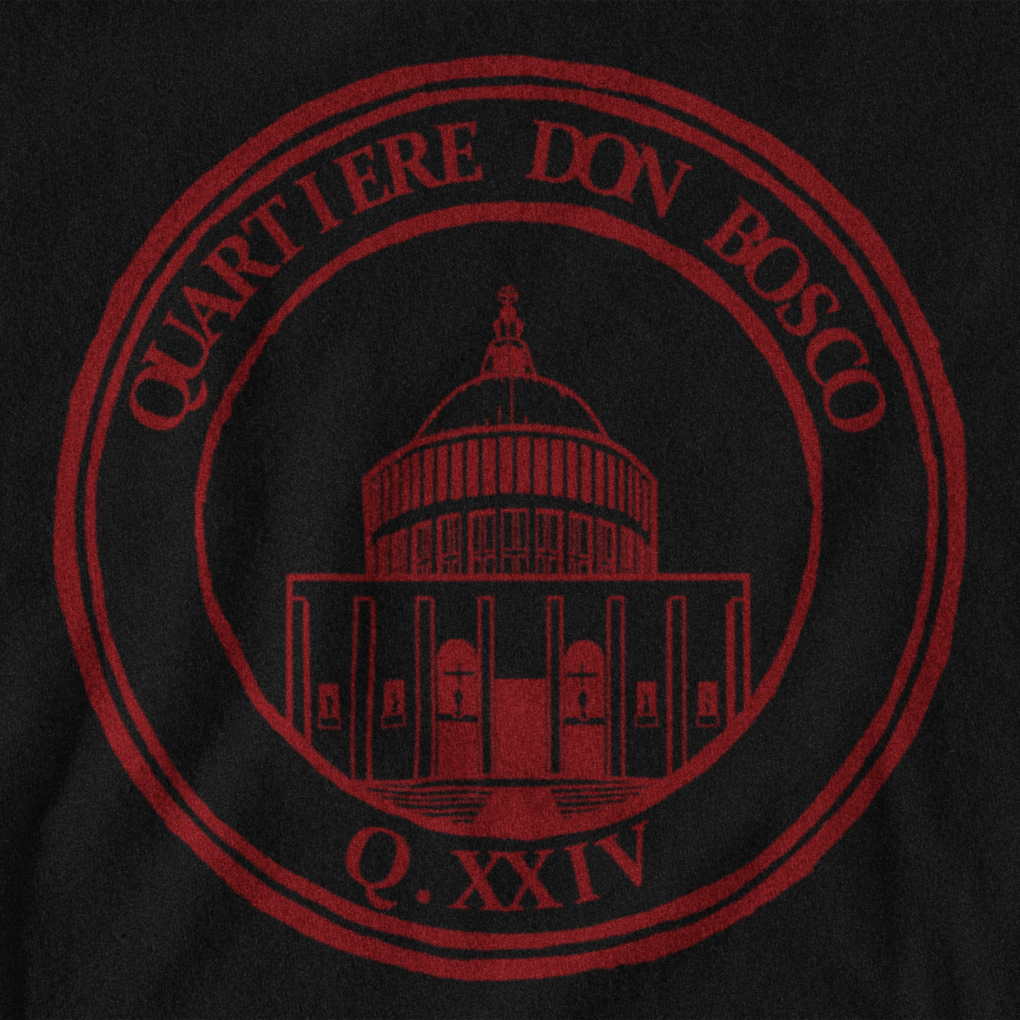 Maglietta quartiere Don Bosco (XXIV) giallorossa