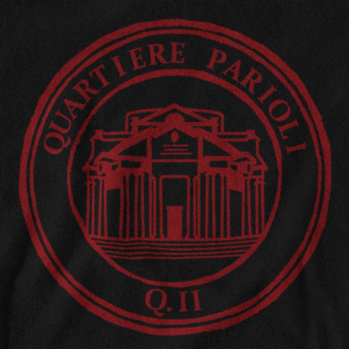 Maglietta quartiere Parioli (II) giallorossa