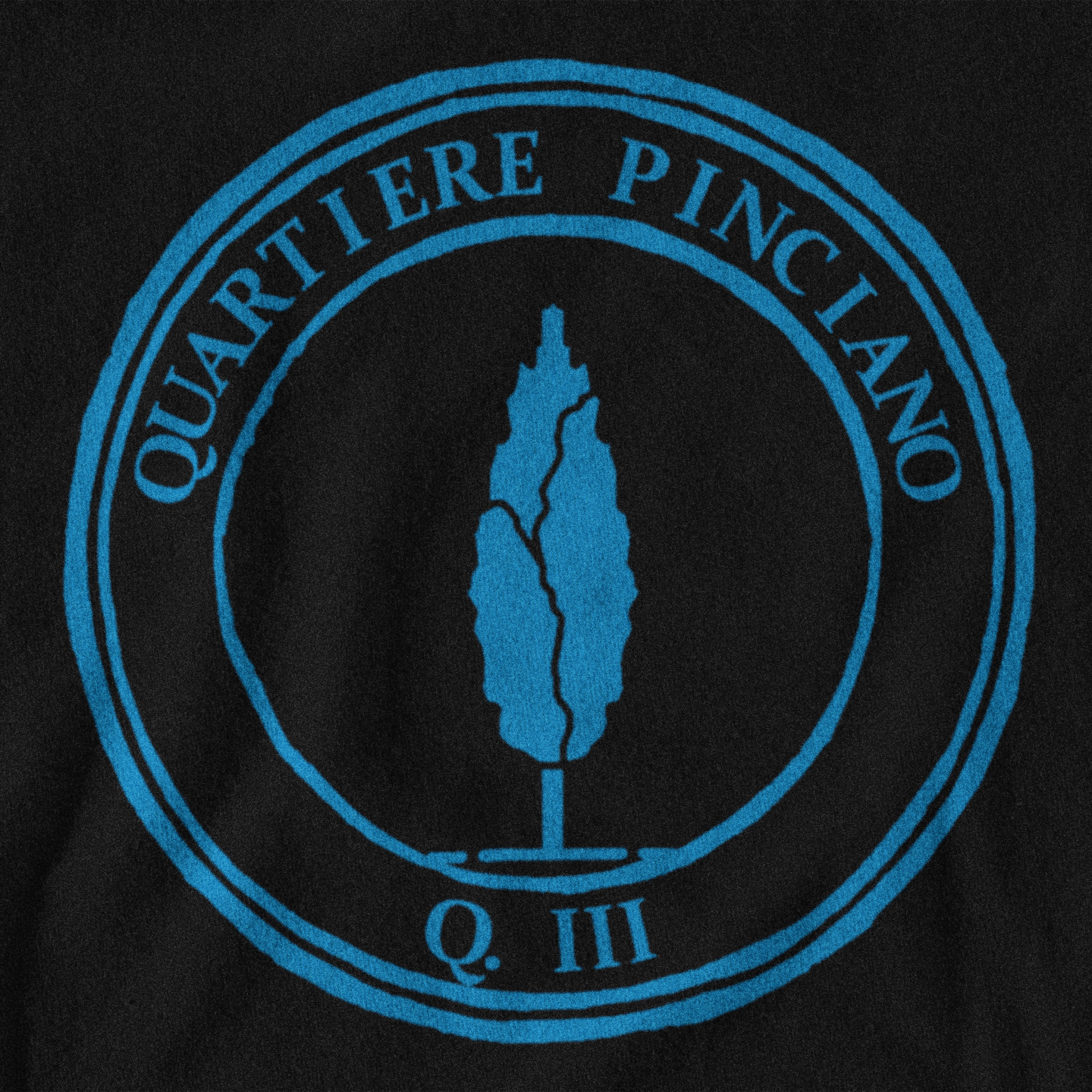 Maglietta quartiere Pinciano (III) biancoceleste