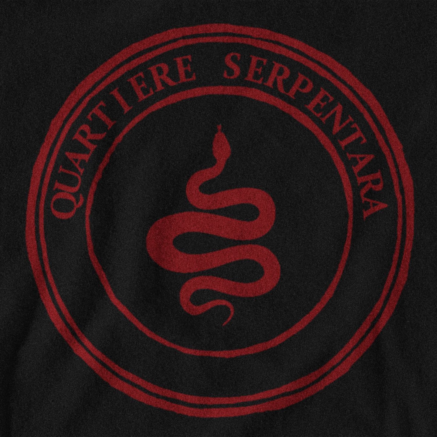 Maglietta quartiere Serpentara giallorossa