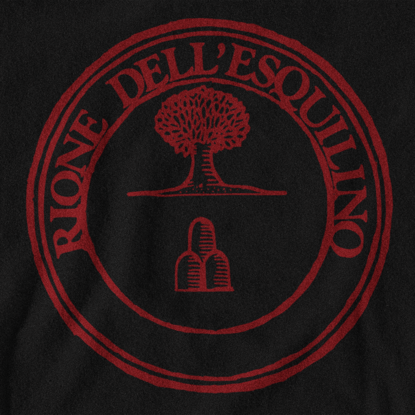 Maglietta Rione Esquilino (XV) giallorossa