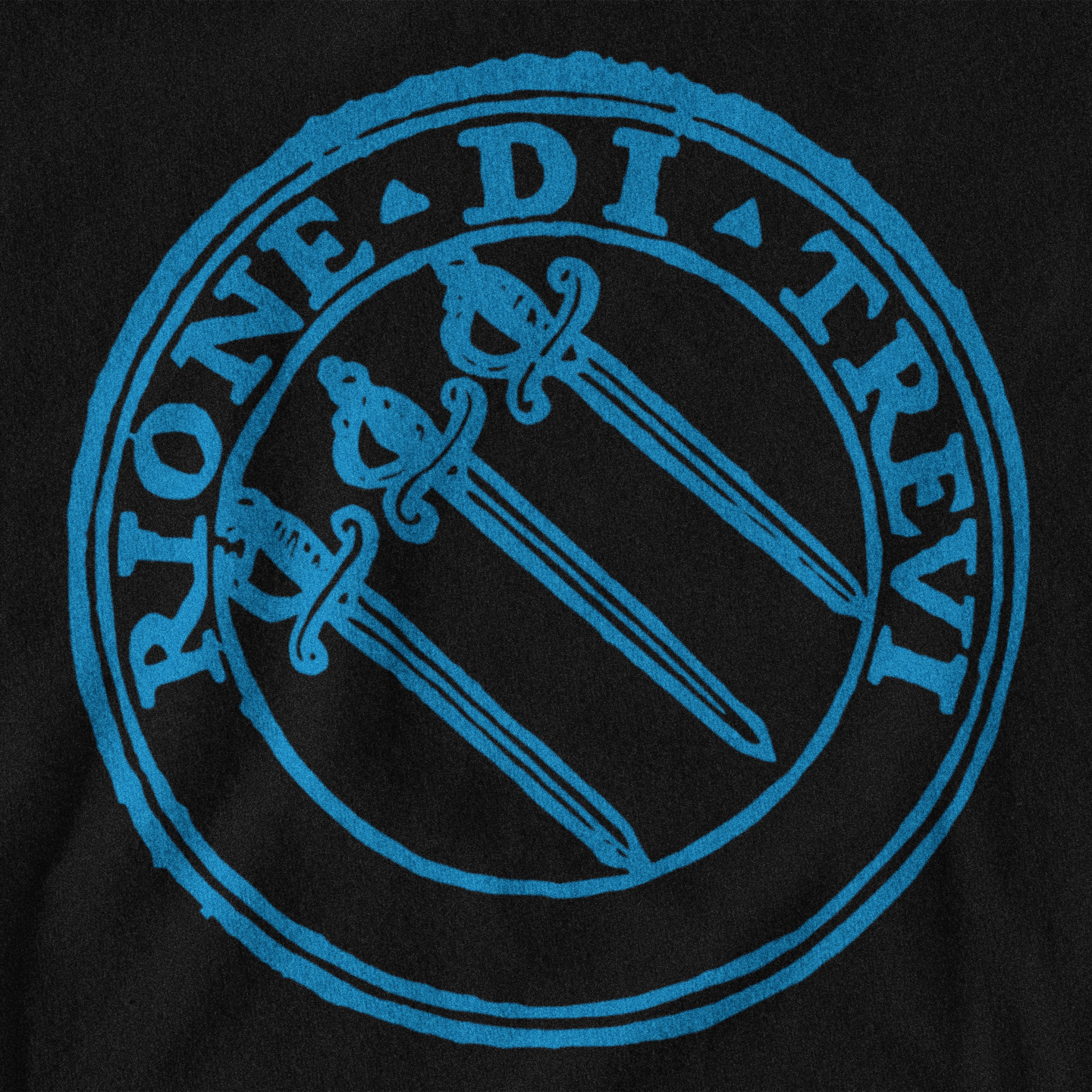 Maglietta Rione Trevi (II) biancoceleste