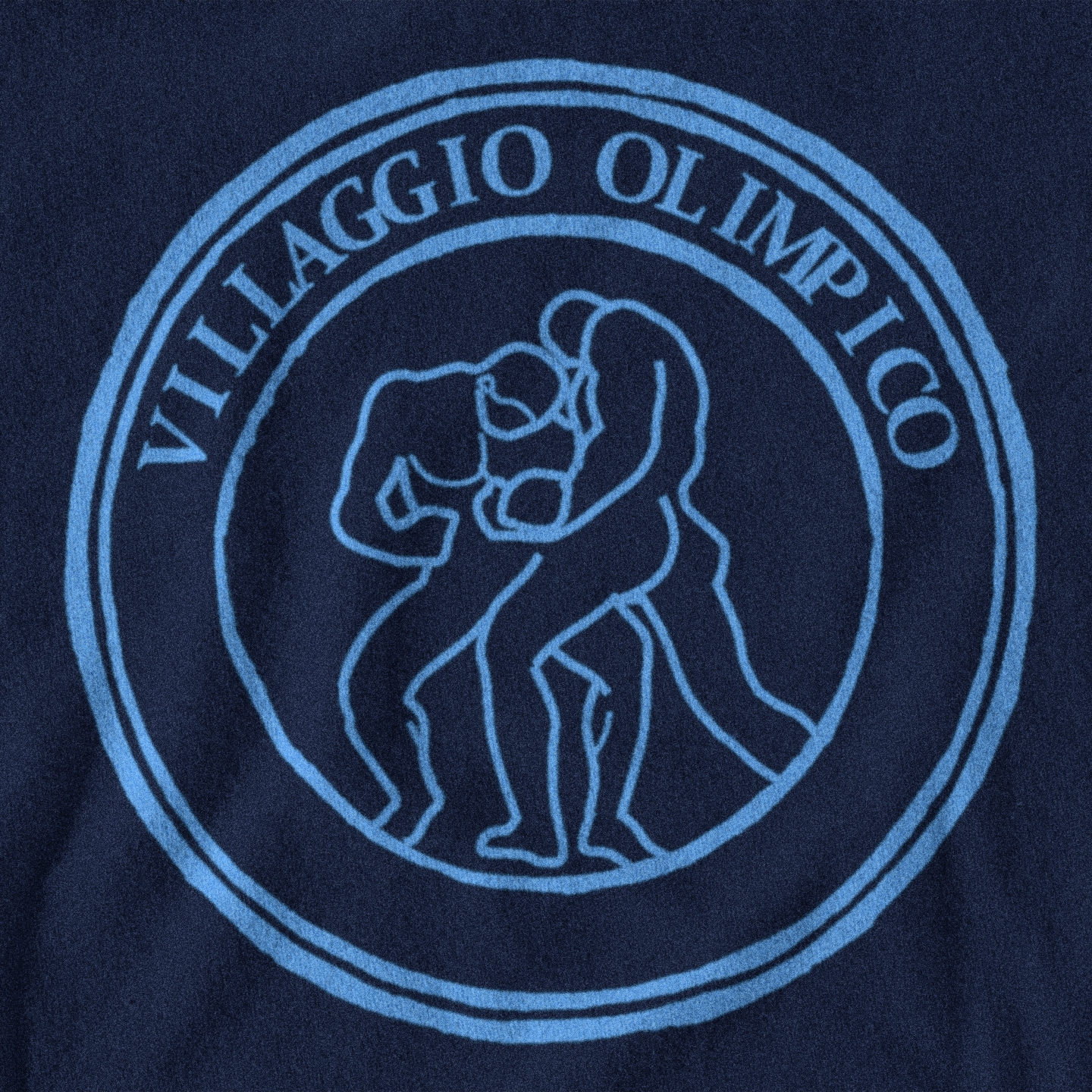 Maglietta Villaggio Olimpico biancoceleste