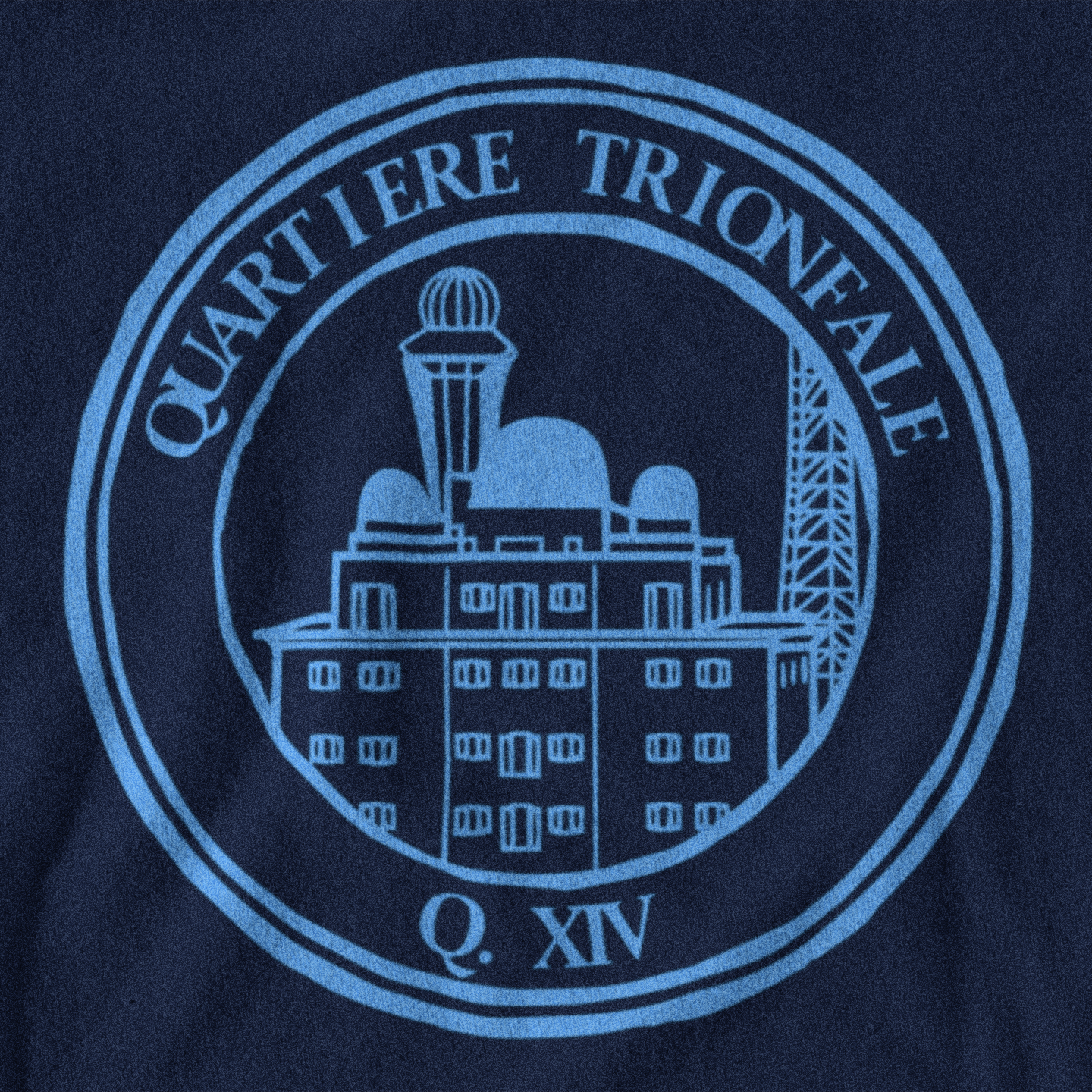 Maglietta quartiere Trionfale (XIV) giallorossa