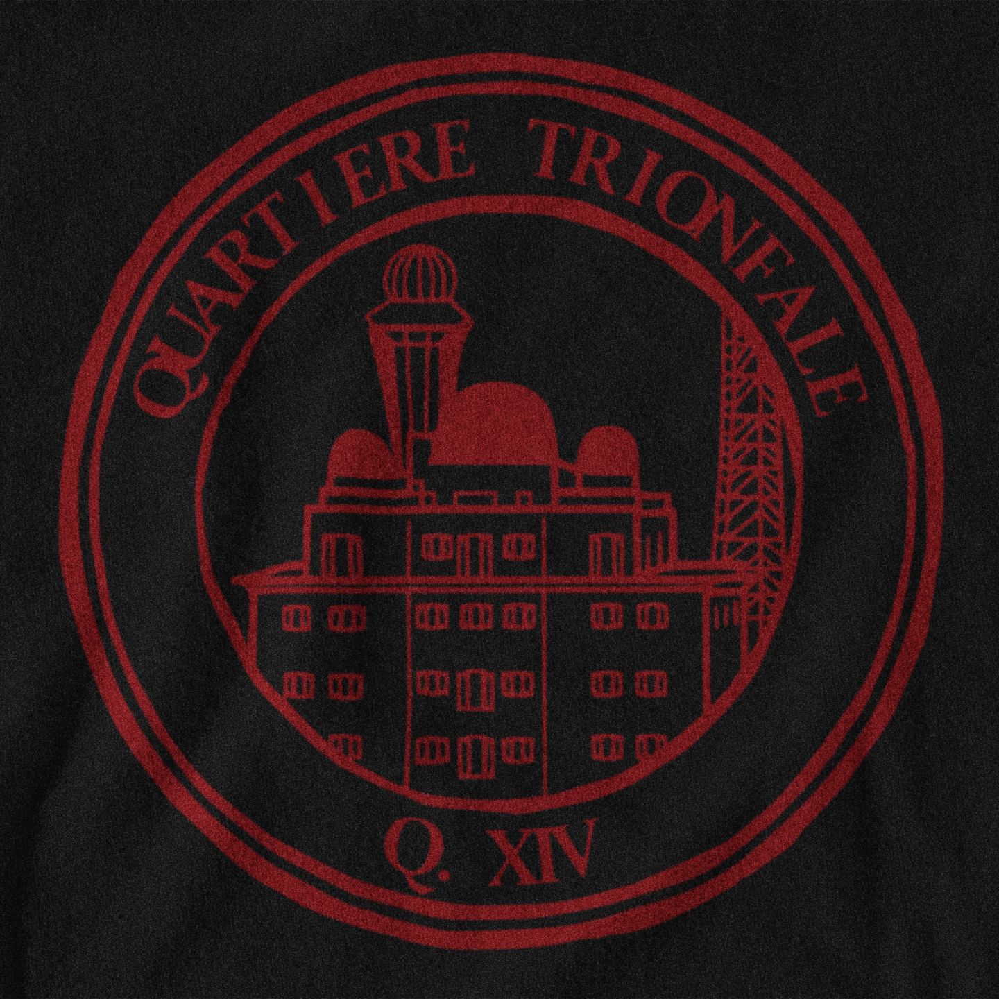 Maglietta quartiere Trionfale (XIV) giallorossa