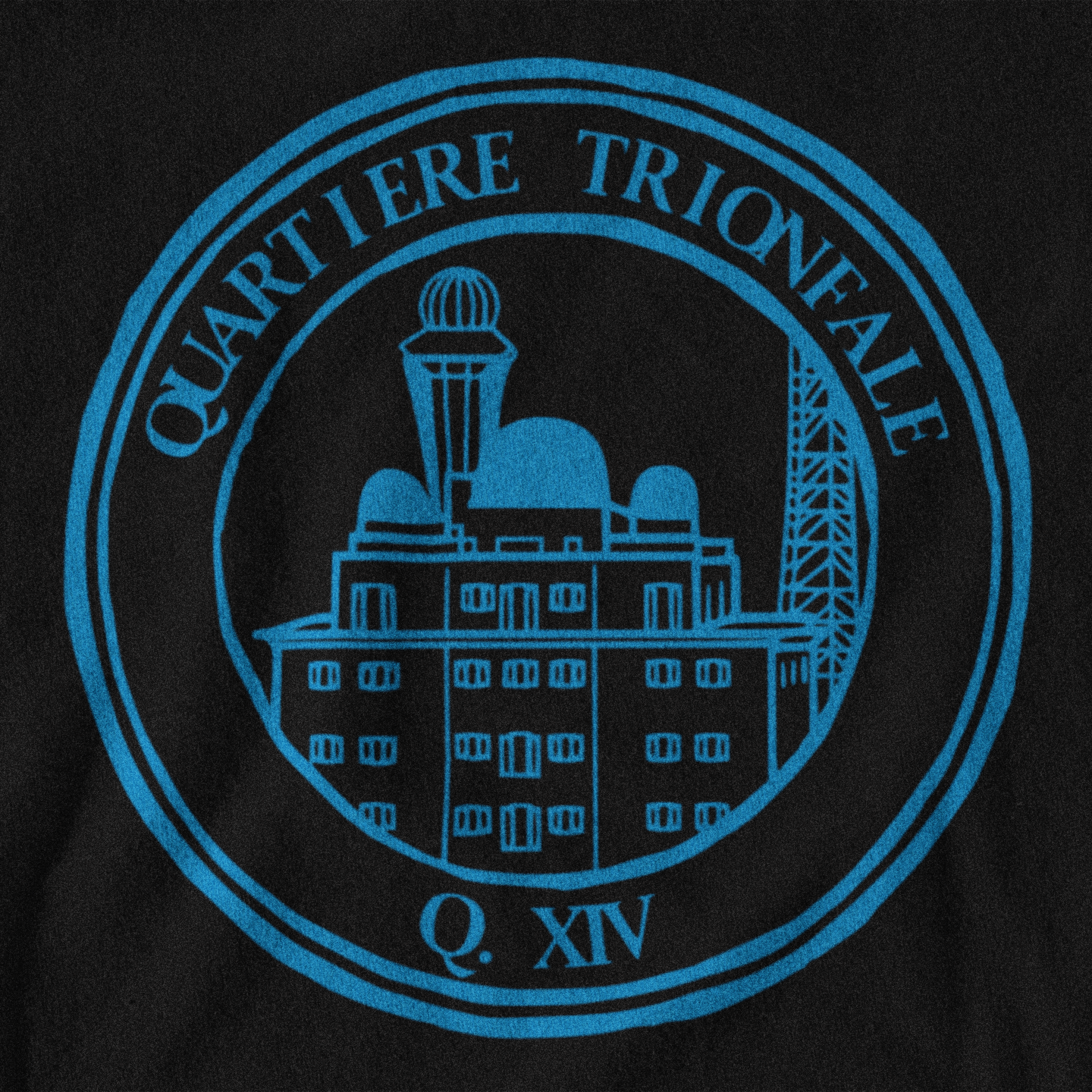 Maglietta quartiere Trionfale (XIV) biancoceleste
