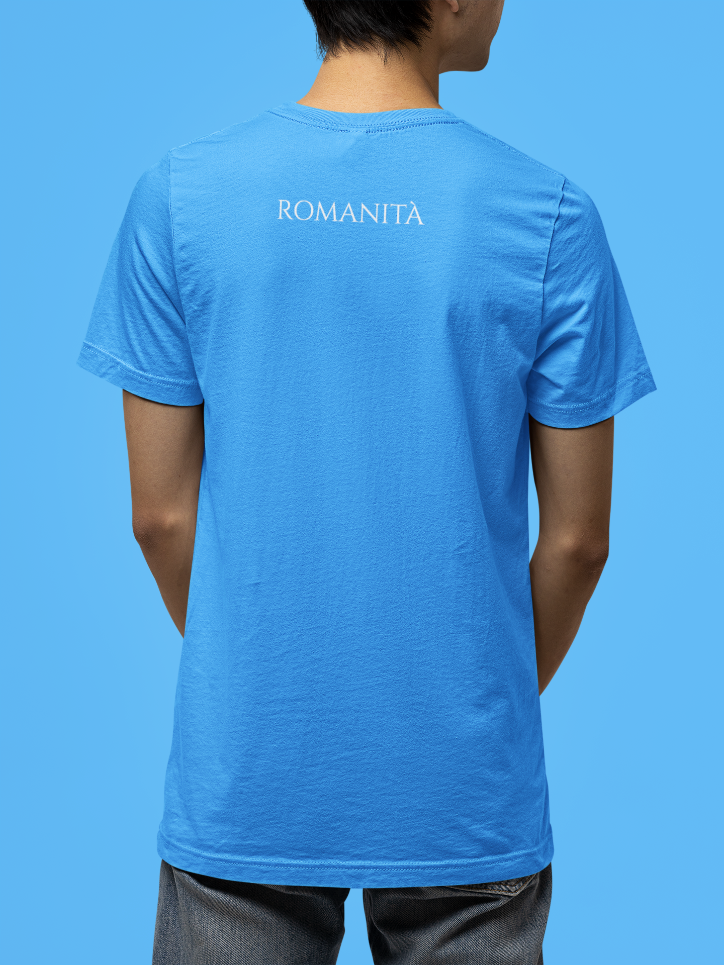 Maglietta Rione Campo Marzio (IV) biancoceleste